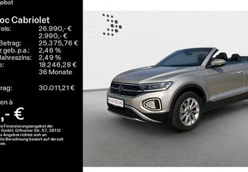 VW T-Roc 23.750 km 26.990 &euro; Haßfurt 97437