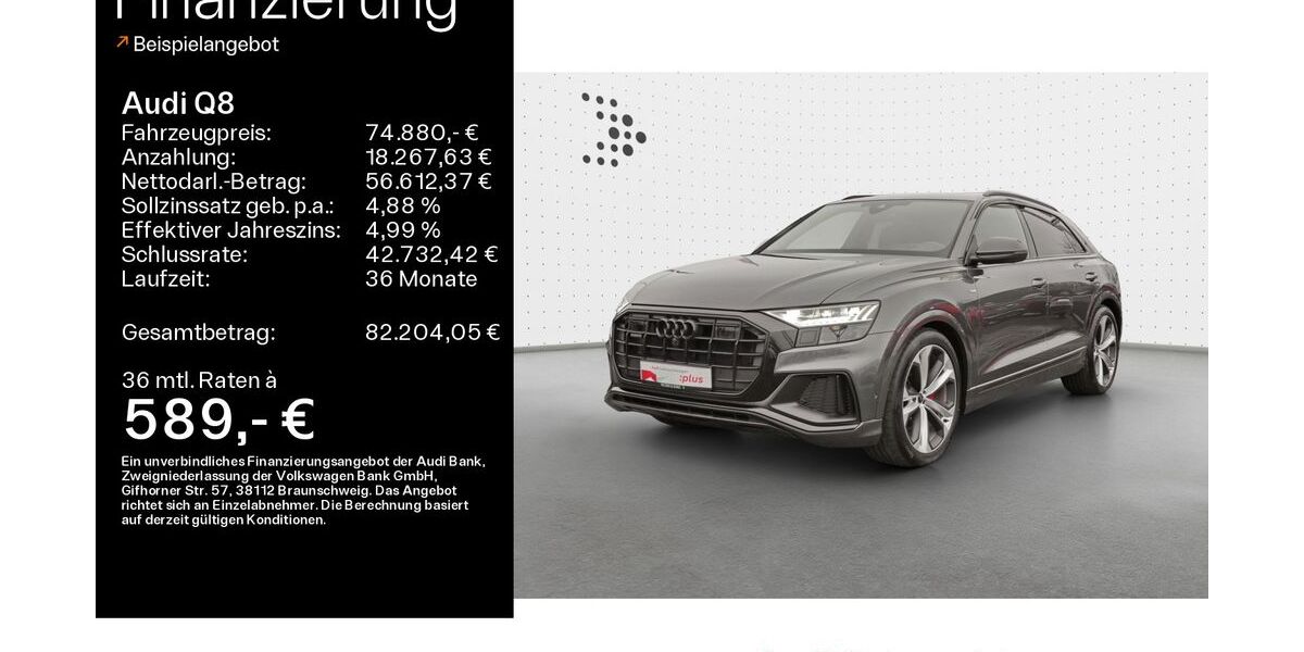 Audi Q8 36.550 km 68.480 &euro; Haßfurt 97437