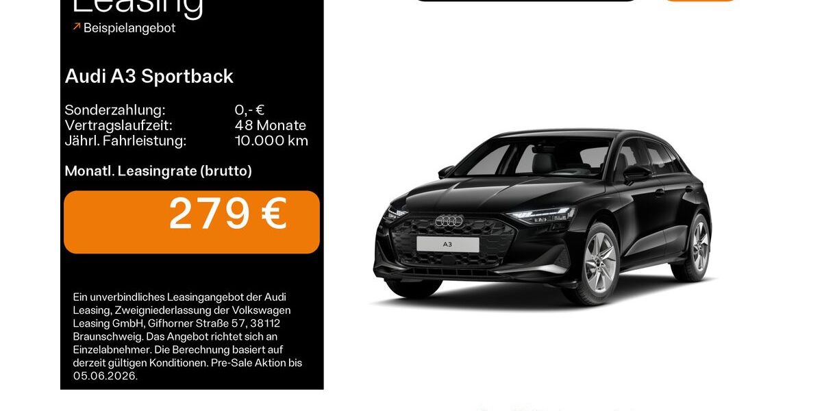Audi A3 18.690 km 31.080 &euro; Schweinfurt 97424