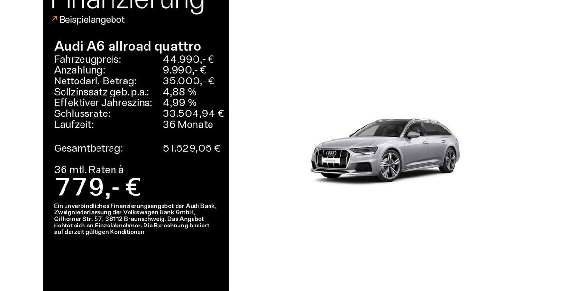 Audi A6 Allroad 73.255 km 43.990 &euro; Haßfurt 97437