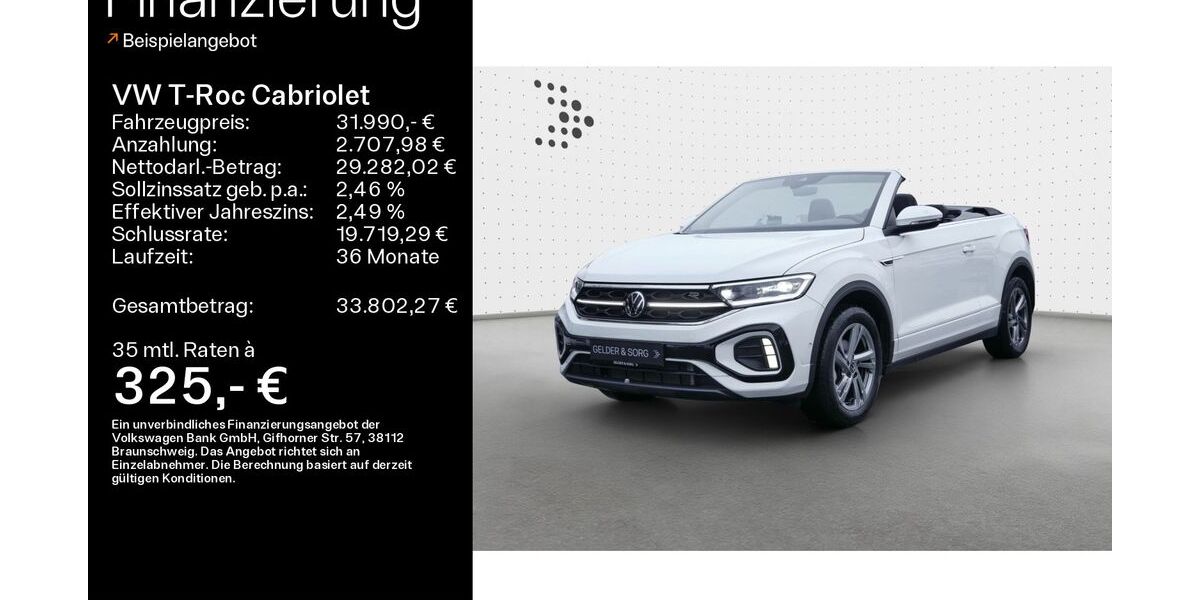 VW T-Roc 14.107 km 31.990 &euro; Schweinfurt 97424