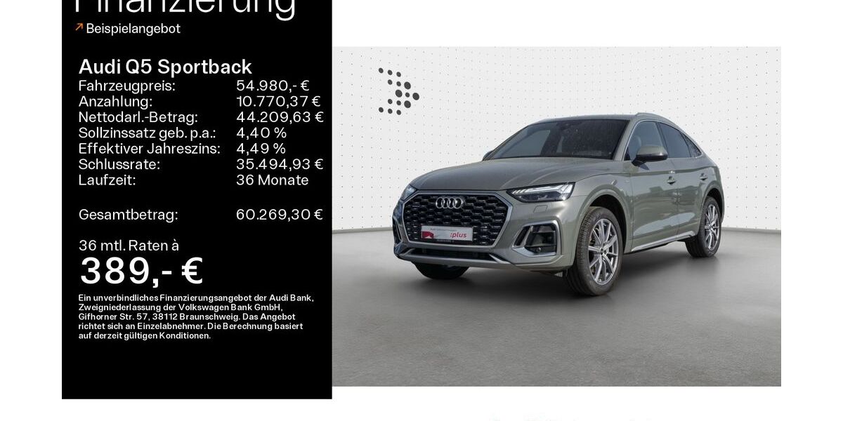 Audi Q5 10.452 km 53.980 &euro; Schweinfurt 97424