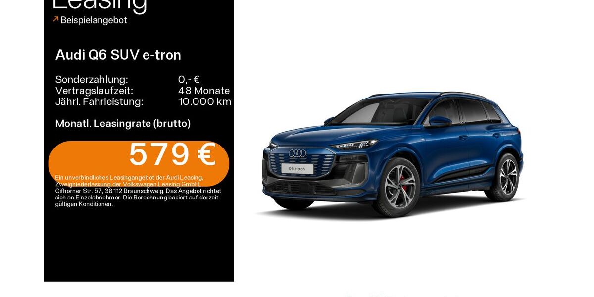 Audi Q6 e-tron 7.660 km 63.980 &euro; Haßfurt 97437
