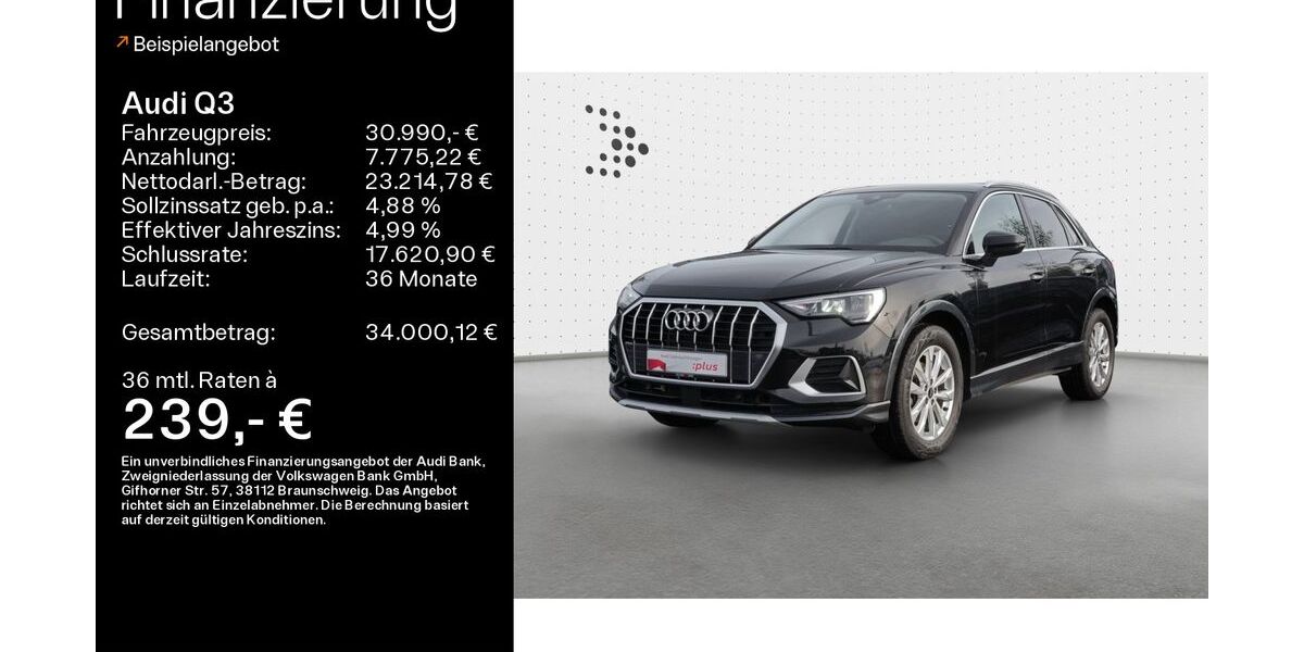 Audi Q3 29.664 km 29.990 &euro; Schweinfurt 97424
