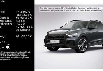 Audi Q8 36.550 km 74.880 &euro; Haßfurt 97437