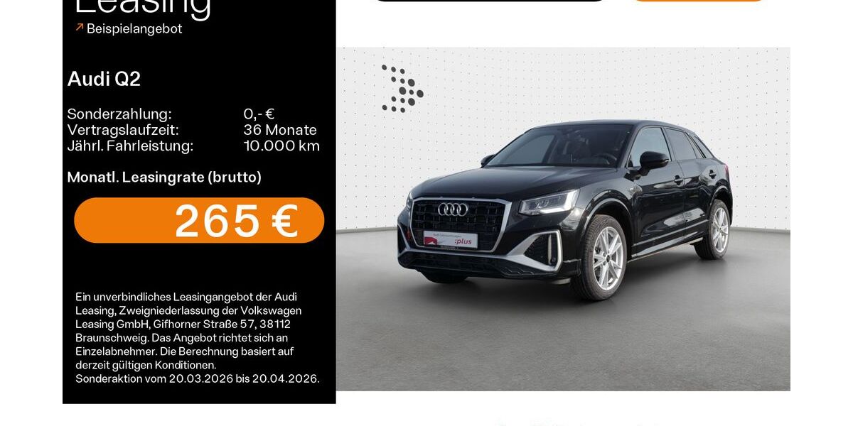 Audi Q2 17.037 km 30.280 &euro; Haßfurt 97437