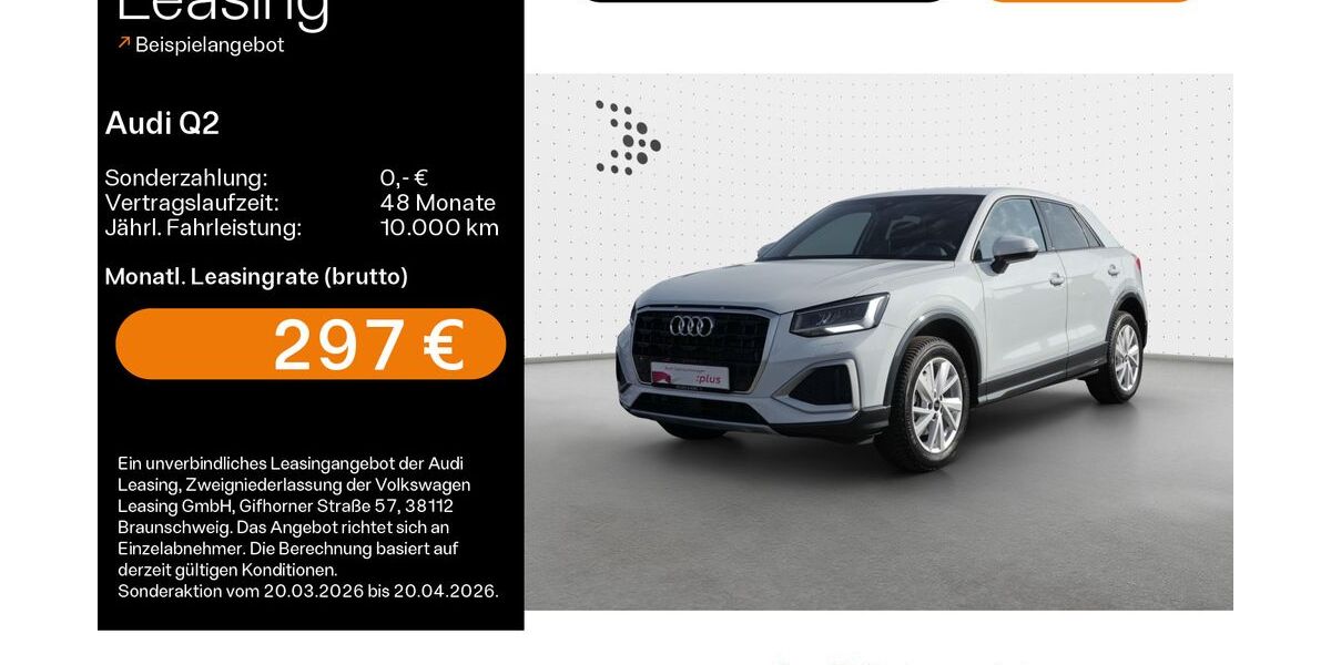 Audi Q2 8.296 km 30.780 &euro; Haßfurt 97437