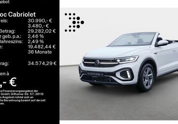 VW T-Roc 14.107 km 29.480 &euro; Schweinfurt 97424