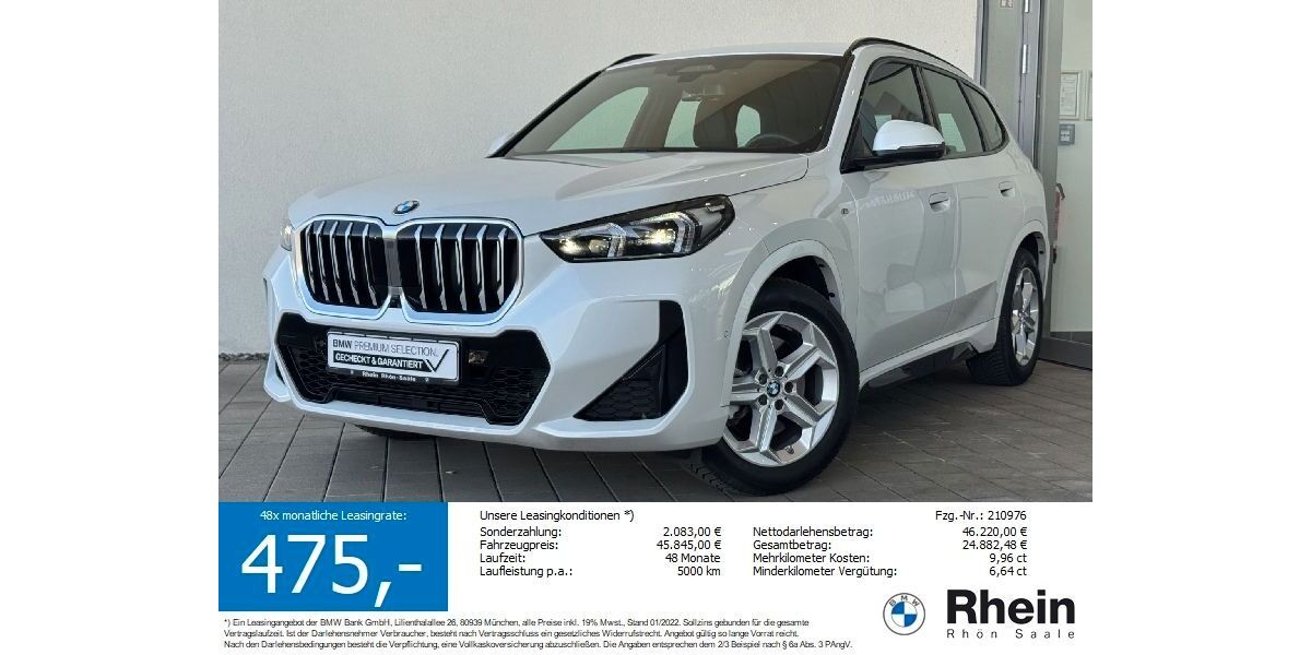 BMW X1 29.072 km 44.245 &euro; Salz 97616
