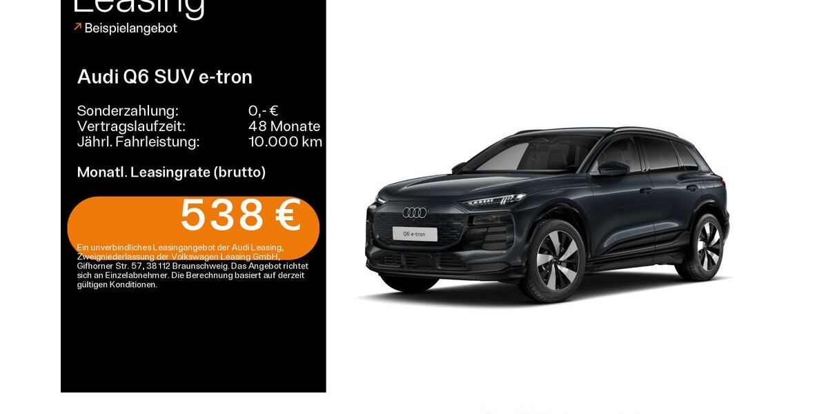Audi Q6 e-tron 7.953 km 53.990 &euro; Schweinfurt 97424