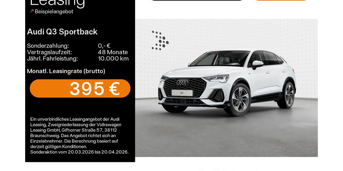 Audi Q3 1.781 km 41.180 &euro; Haßfurt 97437