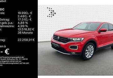 VW T-Roc 106.000 km 19.990 &euro; Bad Kissingen 97688