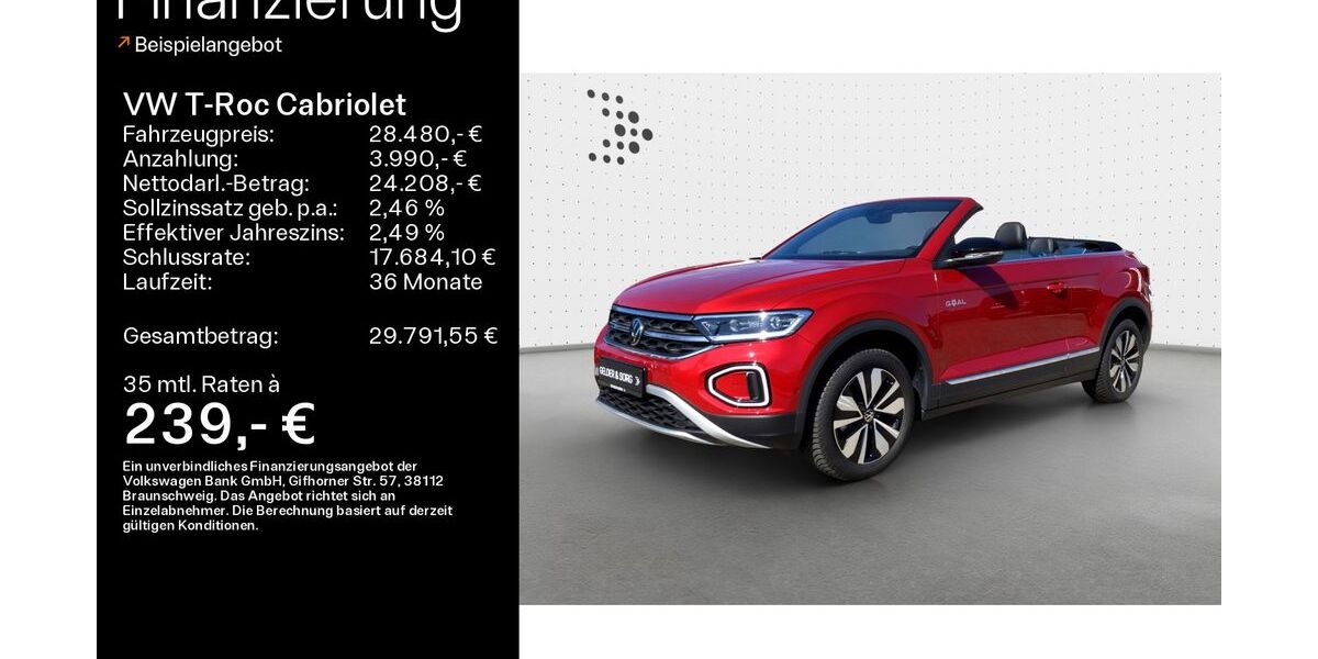 VW T-Roc 21.100 km 28.480 &euro; Haßfurt 97437