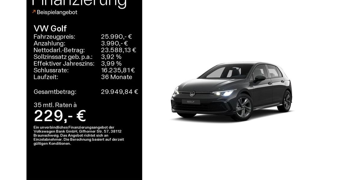 VW Golf 37.233 km 25.990 &euro; Haßfurt 97437
