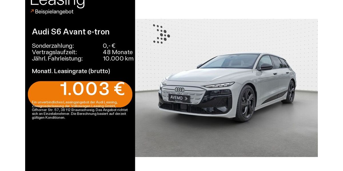 Audi S6 e-tron 8.900 km 94.990 &euro; Haßfurt 97437