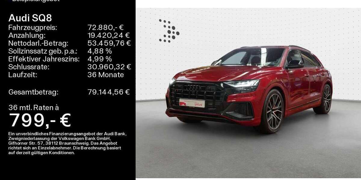 Audi SQ8 79.950 km 72.880 &euro; Schweinfurt 97424