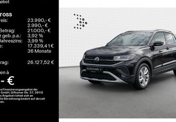 VW T-Cross 16.577 km 23.990 &euro; Haßfurt 97437