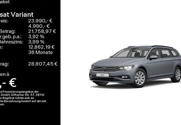 VW Passat Variant 64.342 km 23.990 &euro; Schweinfurt 97424