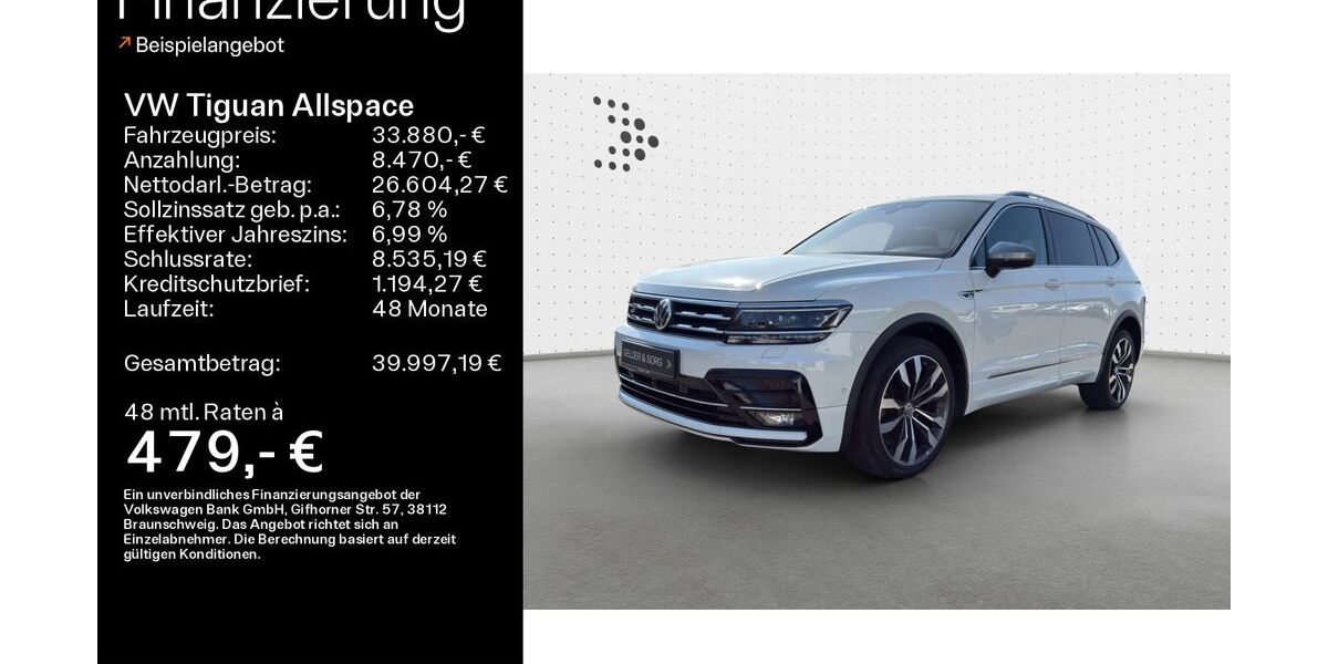 VW Tiguan Allspace 92.300 km 33.880 &euro; Bad Kissingen 97688