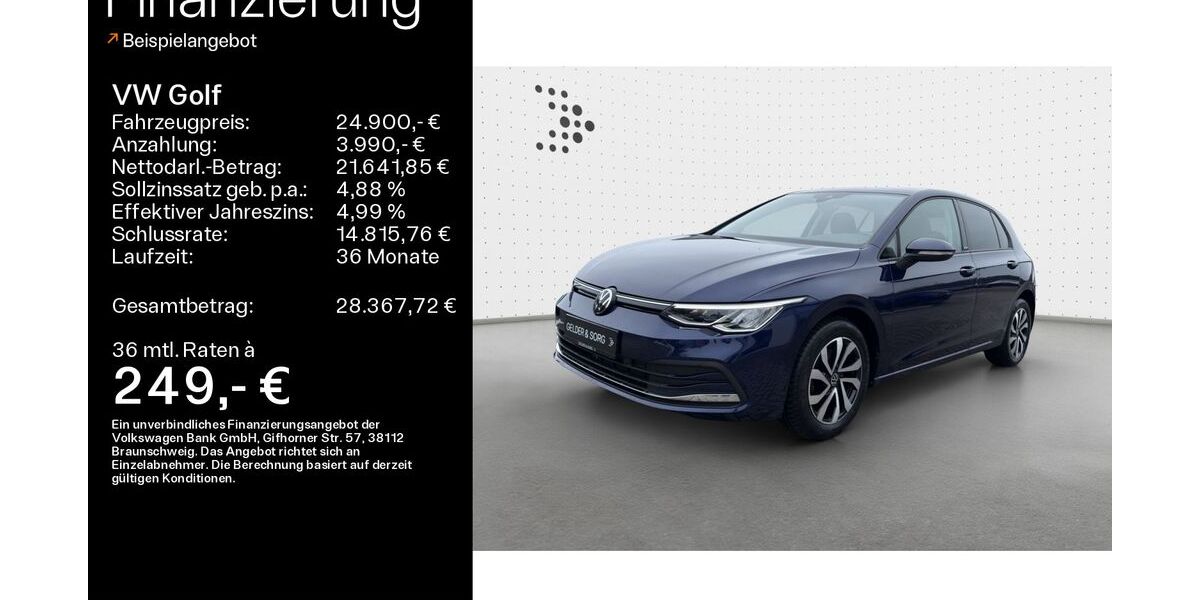 VW Golf 41.500 km 24.900 &euro; Bad Kissingen 97688