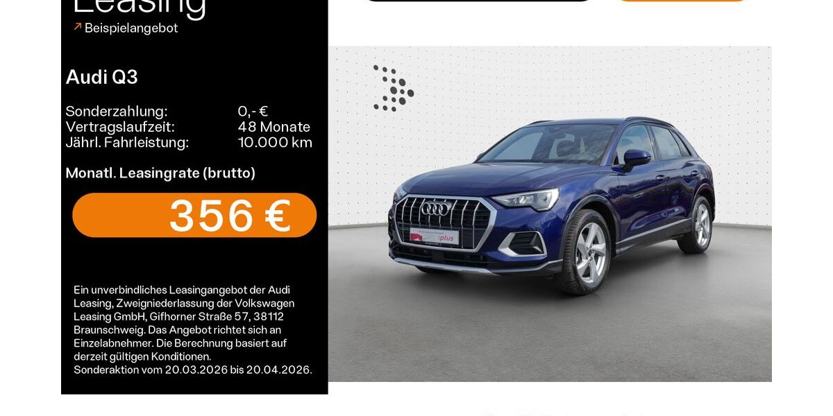 Audi Q3 10.263 km 36.280 &euro; Haßfurt 97437
