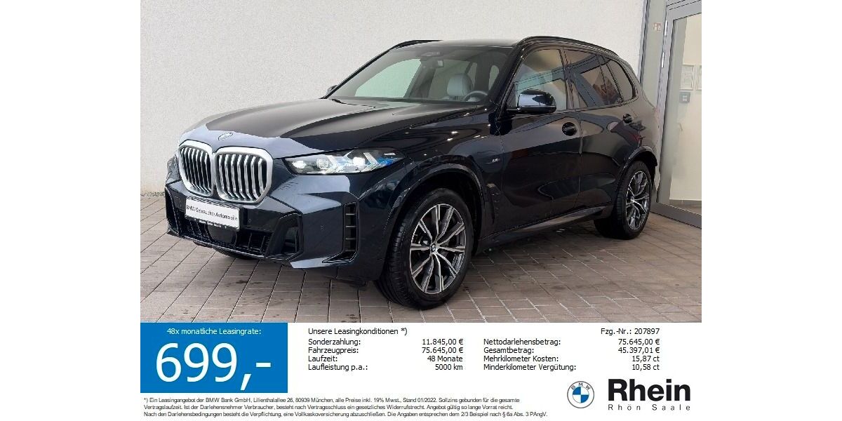 BMW X5 12.535 km 70.845 &euro; Salz 97616