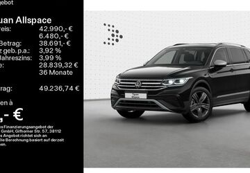 VW Tiguan Allspace 37.944 km 42.990 &euro; Haßfurt 97437