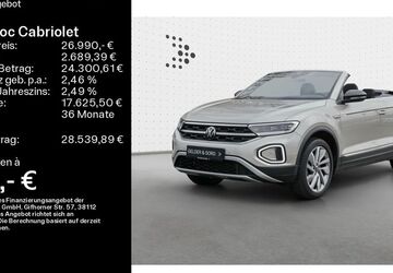 VW T-Roc 42.466 km 26.990 &euro; Haßfurt 97437