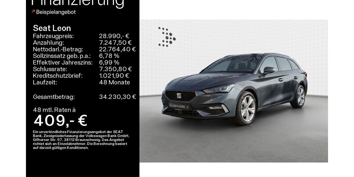 Seat Leon 25.261 km 28.990 &euro; Haßfurt 97437