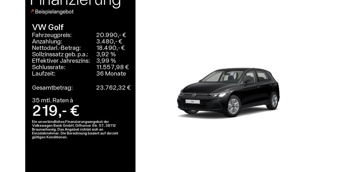 VW Golf 82.712 km 19.990 &euro; Haßfurt 97437