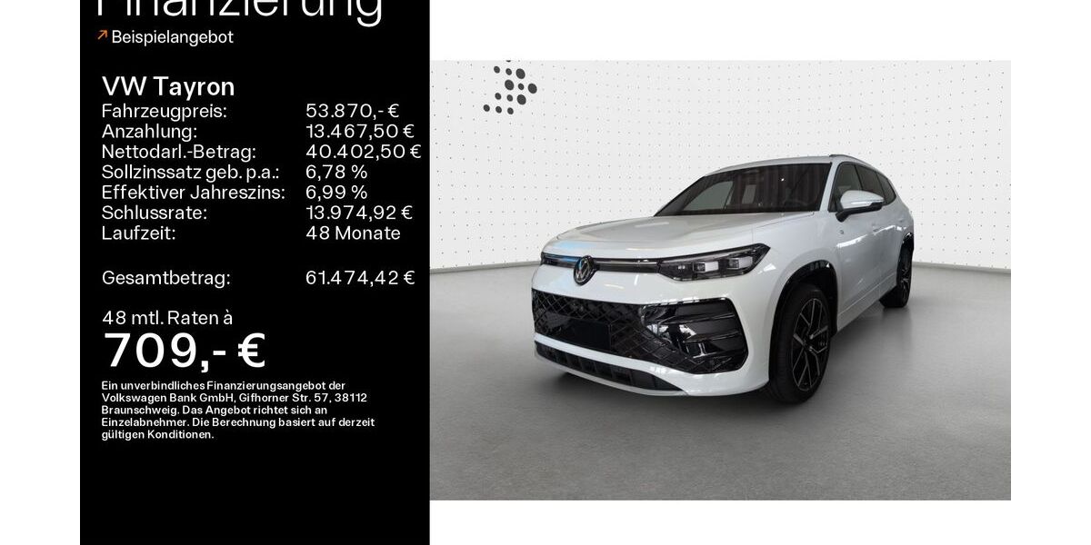 VW Tayron 9.000 km 52.790 &euro; Haßfurt 97437