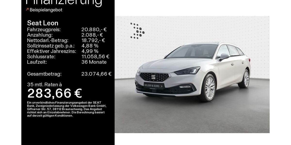 Seat Leon 58.972 km 20.880 &euro; Schweinfurt 97424