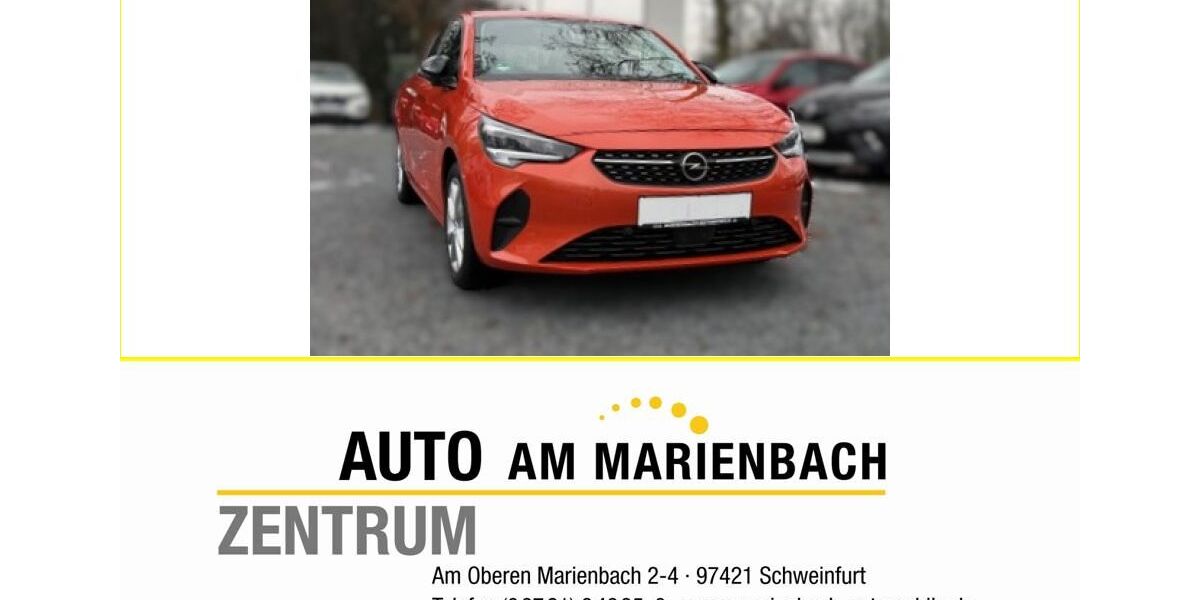 Opel Corsa 33.250 km 12.990 &euro; Grafenrheinfeld 97506