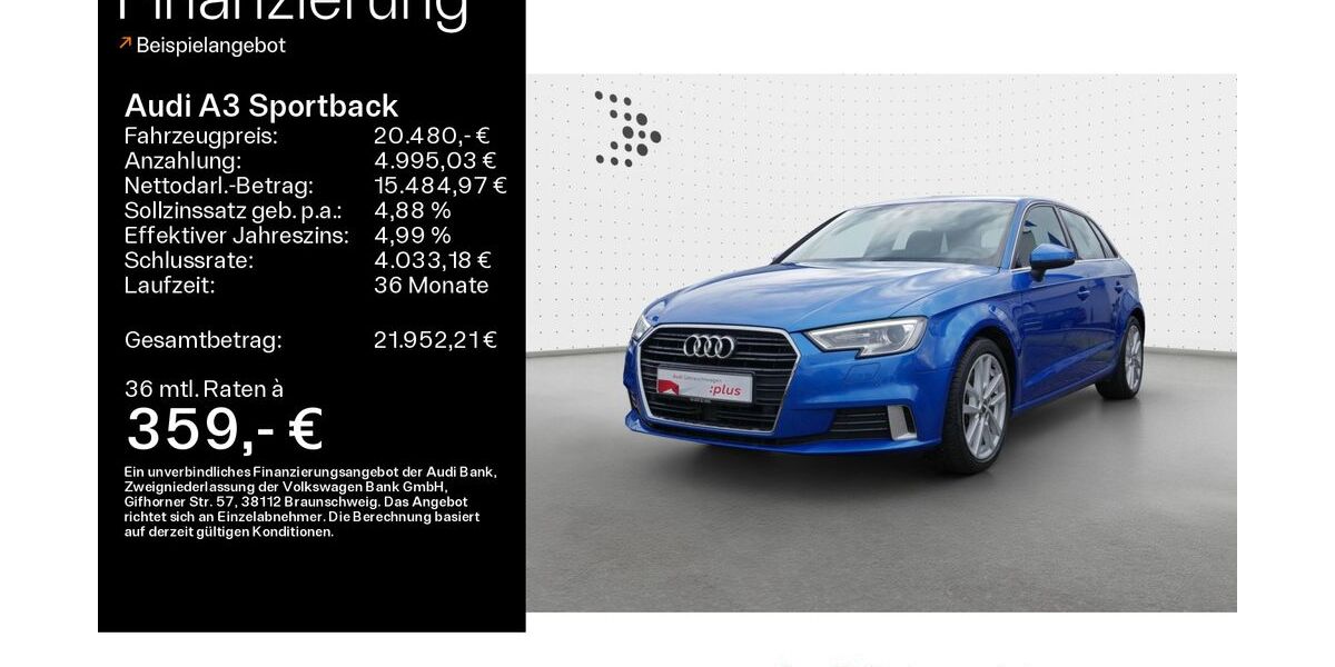 Audi A3 93.556 km 20.480 &euro; Haßfurt 97437
