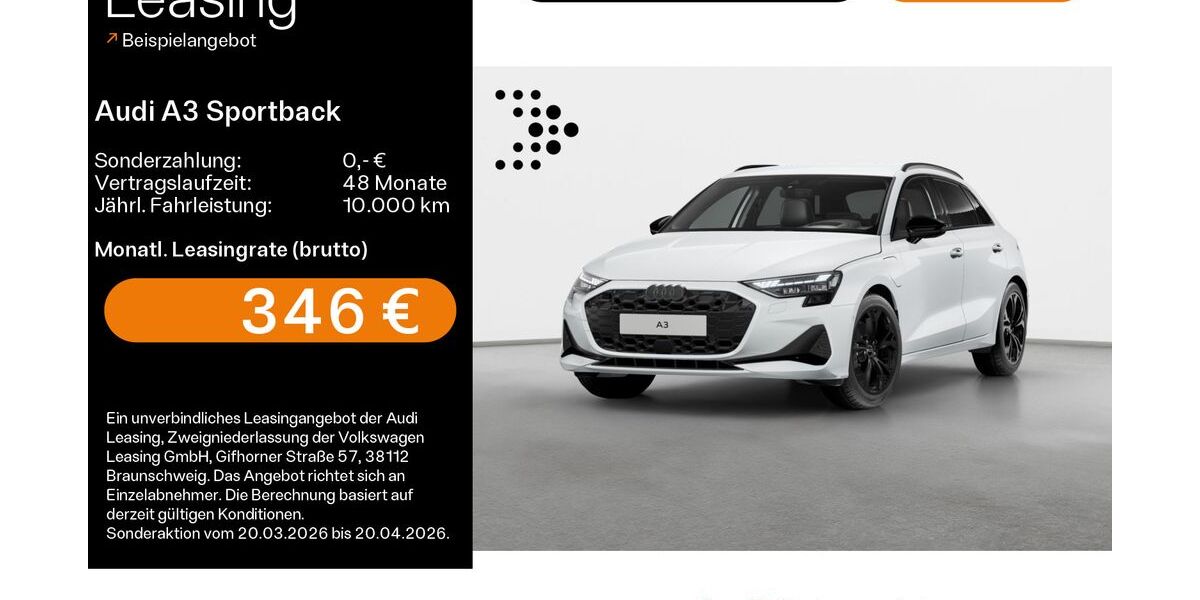 Audi A3 5.138 km 39.790 &euro; Schweinfurt 97424