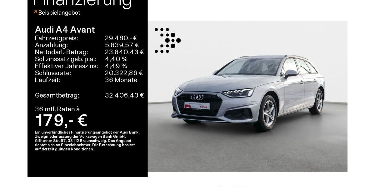Audi A4 21.485 km 29.480 &euro; Haßfurt 97437