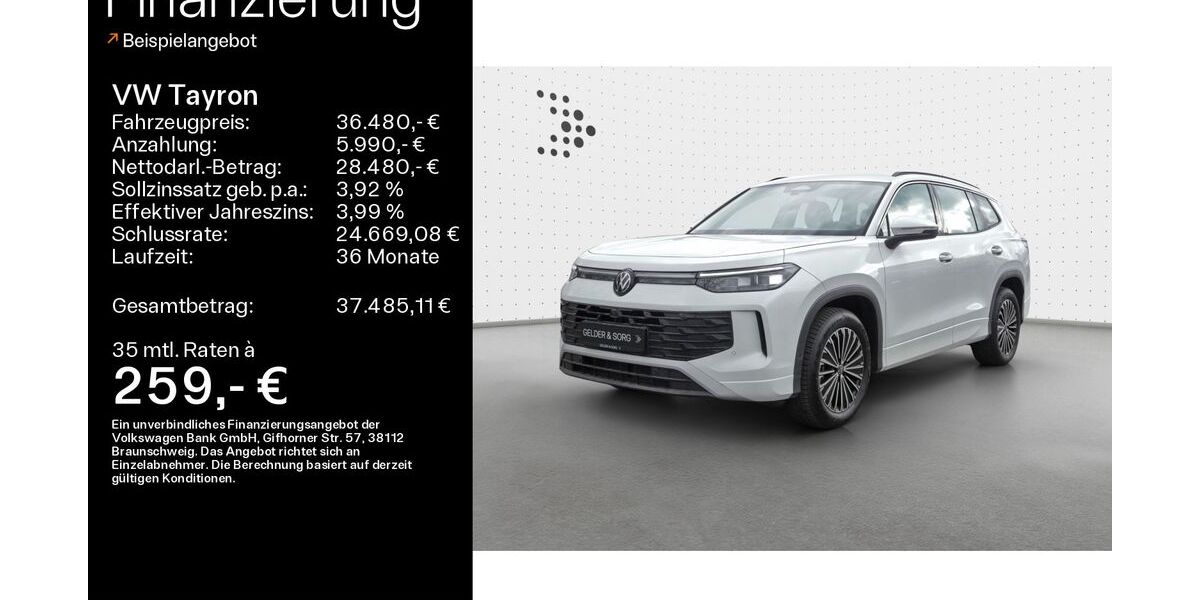 VW Tayron 18.865 km 35.990 &euro; Sand am Main 97522