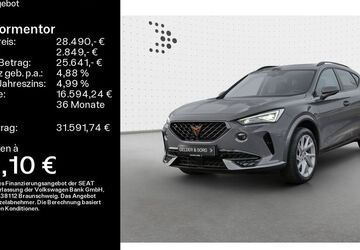 Cupra Formentor 59.200 km 27.880 &euro; Haßfurt 97437