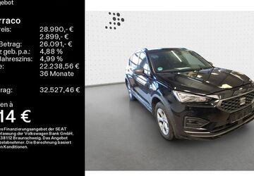 Seat Tarraco 121.312 km 28.990 &euro; Sand am Main 97522