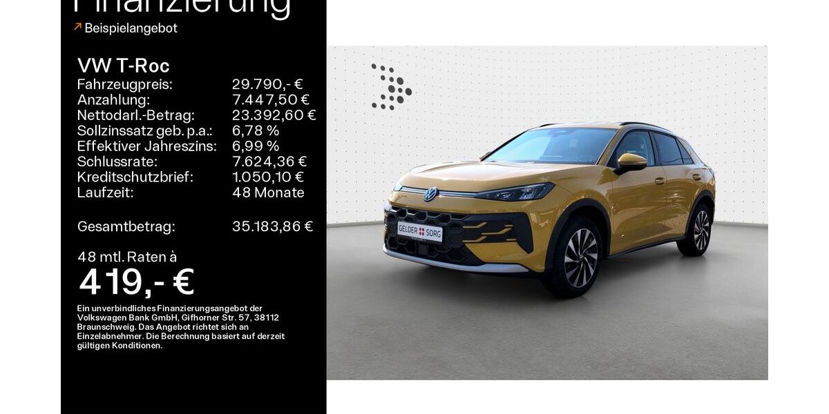 VW T-Roc 1.090 km 28.990 &euro; Haßfurt 97437
