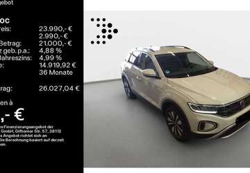 VW T-Roc 22.500 km 23.990 &euro; Haßfurt 97437