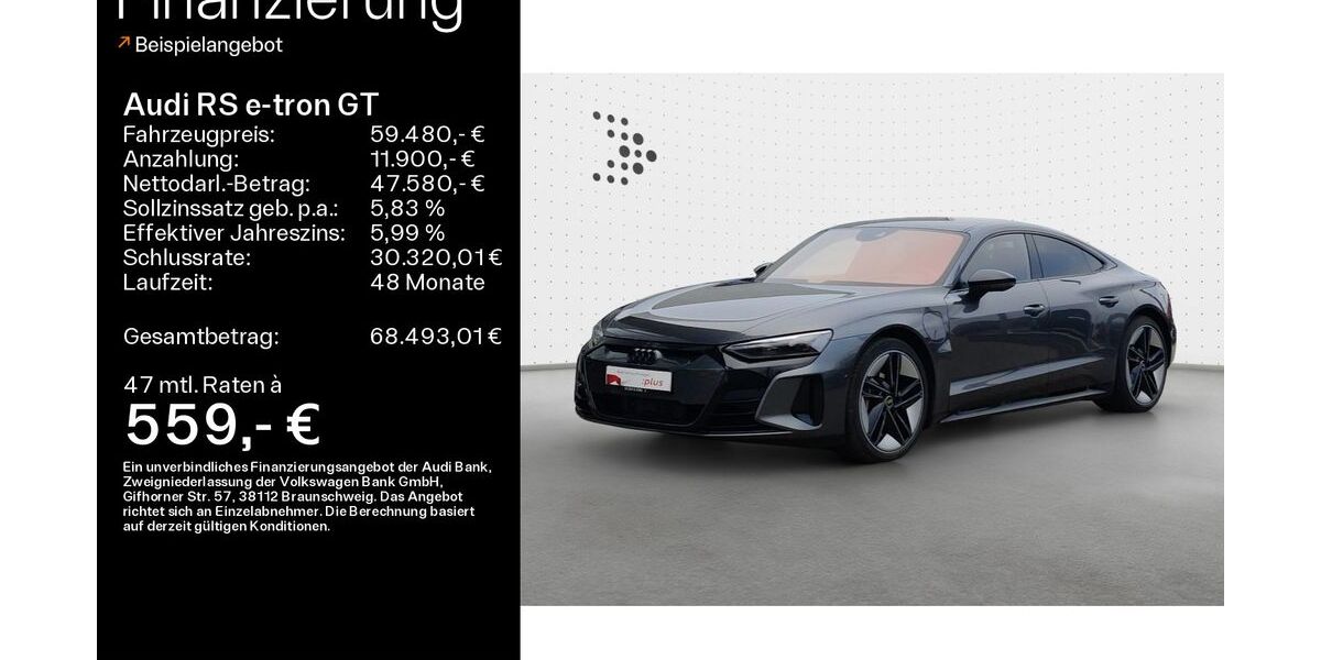 Audi RS e-tron GT 66.520 km 58.880 &euro; Haßfurt 97437