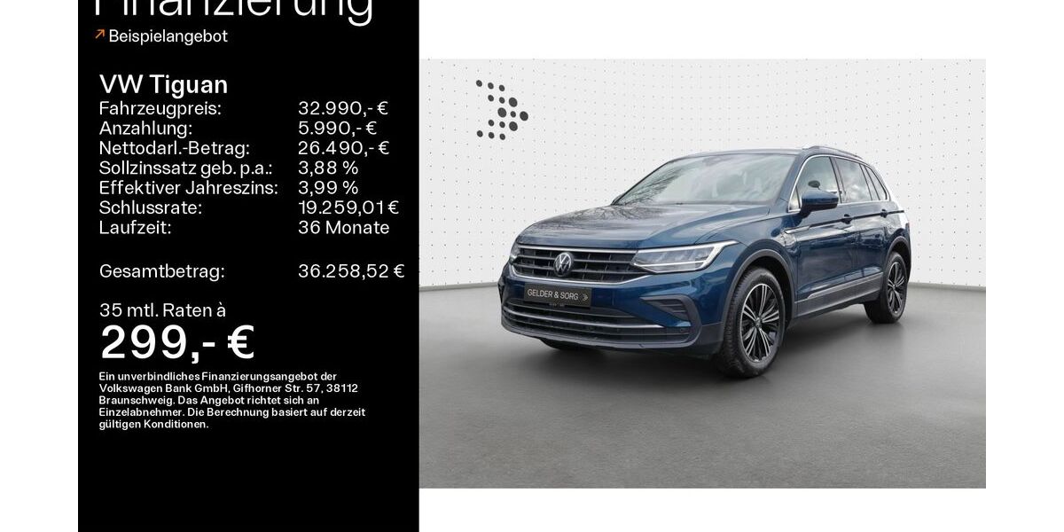 VW Tiguan 19.600 km 31.990 &euro; Haßfurt 97437