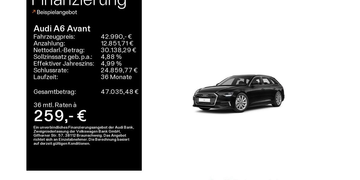 Audi A6 53.657 km 42.990 &euro; Haßfurt 97437