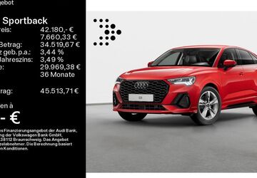 Audi Q3 6.181 km 42.180 &euro; Haßfurt 97437