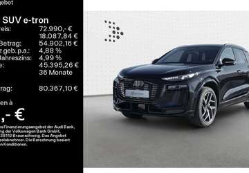 Audi Q6 e-tron 4.900 km 72.990 &euro; Haßfurt 97437