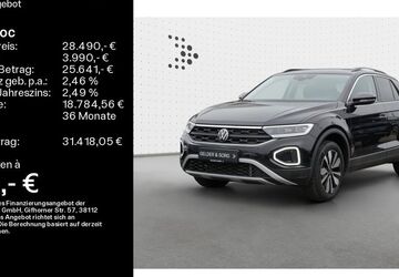 VW T-Roc 25.280 km 28.490 &euro; Schweinfurt 97424